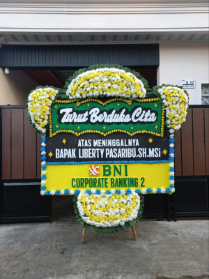 Papan Bunga Duka di Pancuran Gerobak
